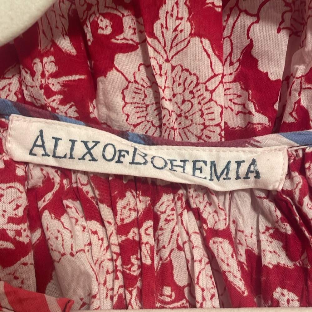 Pre Loved ALIX OF BOHEMIA TUESDAY RUBY DRESS - Picture 5 of 11